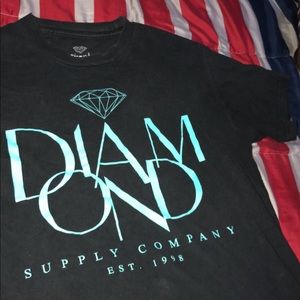 Diamond Supply Co Black Tee